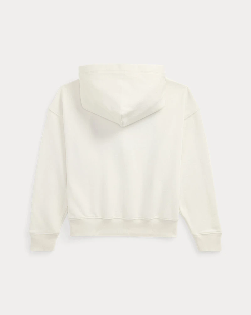 Flag-Appliqué French Terry Hoodie