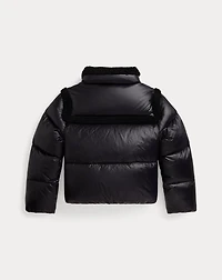 Teddy Fleece–Trim Down Boxy Jacket