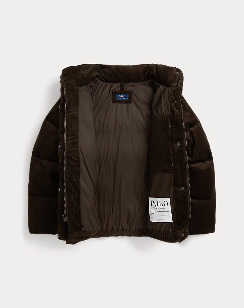 Quilted Cotton Corduroy Jacket