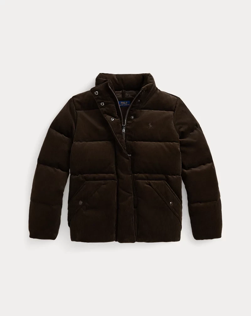 Quilted Cotton Corduroy Jacket