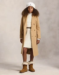 Cable-Knit Cotton Sweater Dress