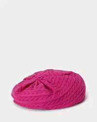 Mini-Cable Cotton Beret