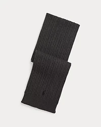 Mini-Cable Cotton Scarf