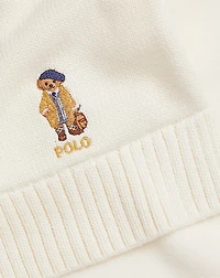 Polo Bear Cotton Scarf
