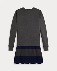 Big Pony Fleece Sweatshirt Dress