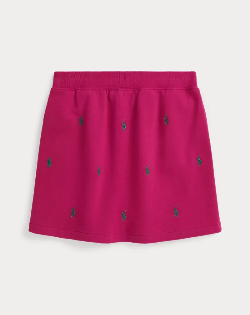 Polo Pony Fleece Skirt
