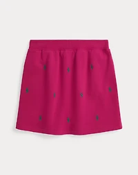 Polo Pony Fleece Skirt