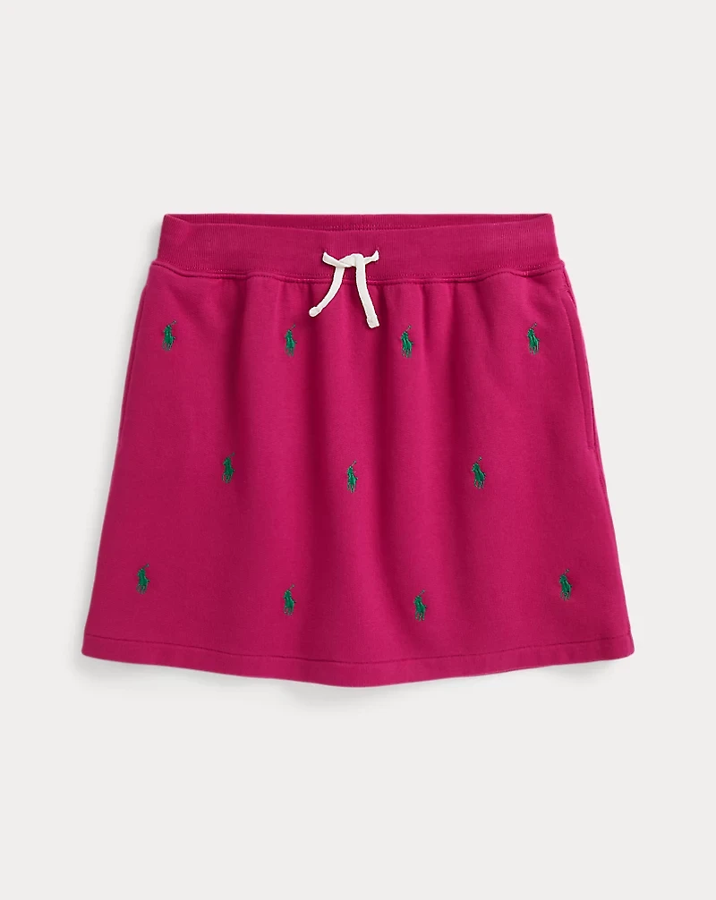 Polo Pony Fleece Skirt
