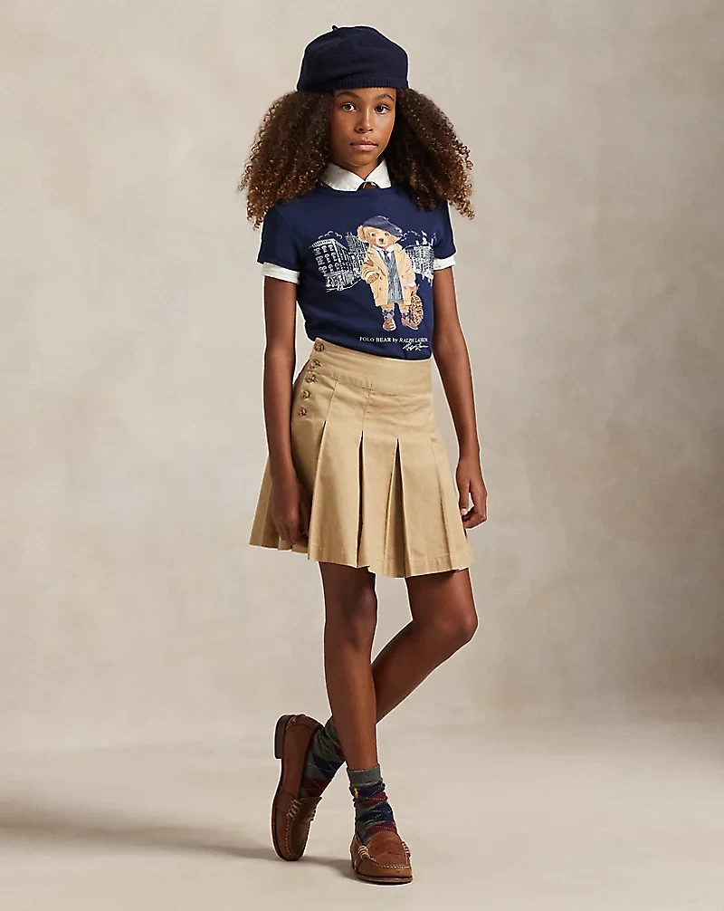 Polo Bear Cotton Jersey Tee
