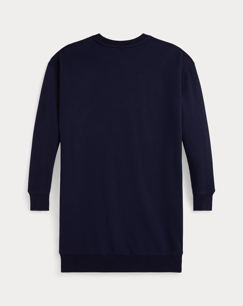 Polo Bear Fleece Sweatshirt Dress