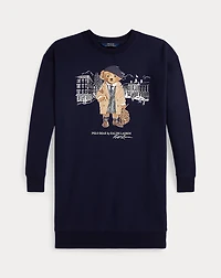 Polo Bear Fleece Sweatshirt Dress