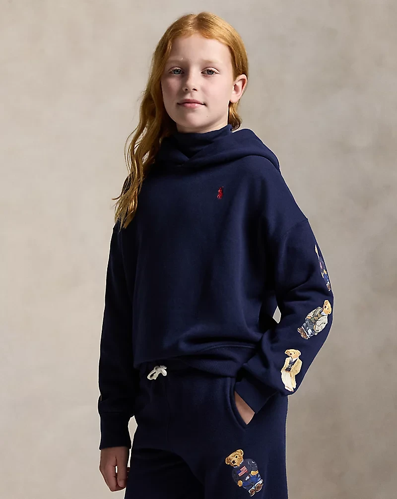 Polo Bear Fleece Hoodie