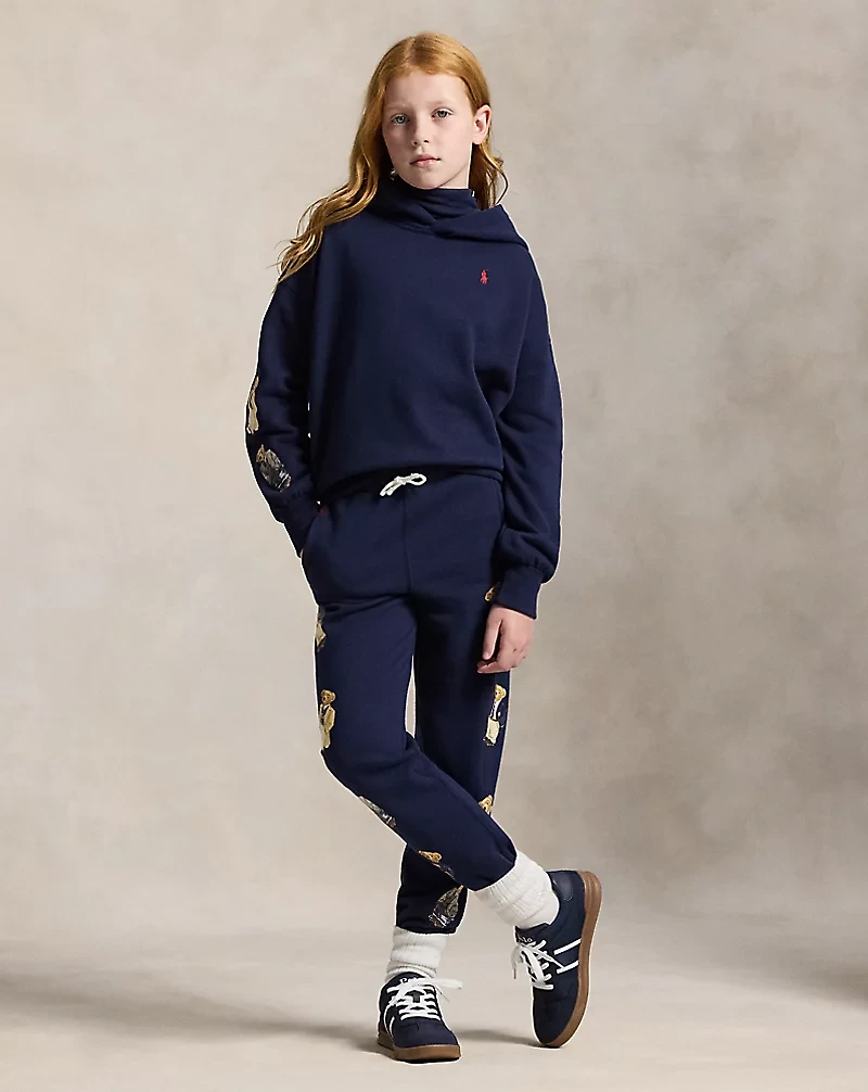 Polo Bear Fleece Hoodie