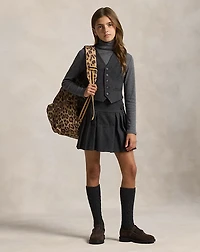 Heathered Interlock Vest