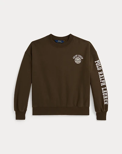 Logo Crest Fleece Sweatshirt