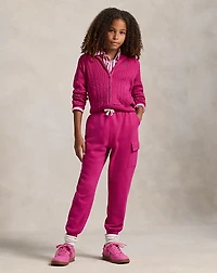 Fleece Cargo Jogger Pant