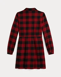 Buffalo Check Cotton Twill Dress