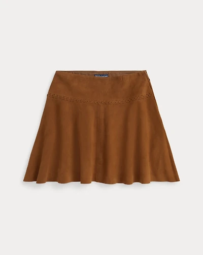 Suede Skirt