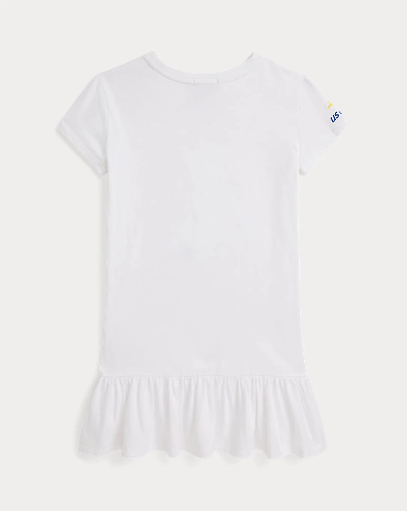 US Open Polo Bear Cotton Jersey Dress