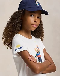 US Open Polo Bear Cotton Jersey Dress