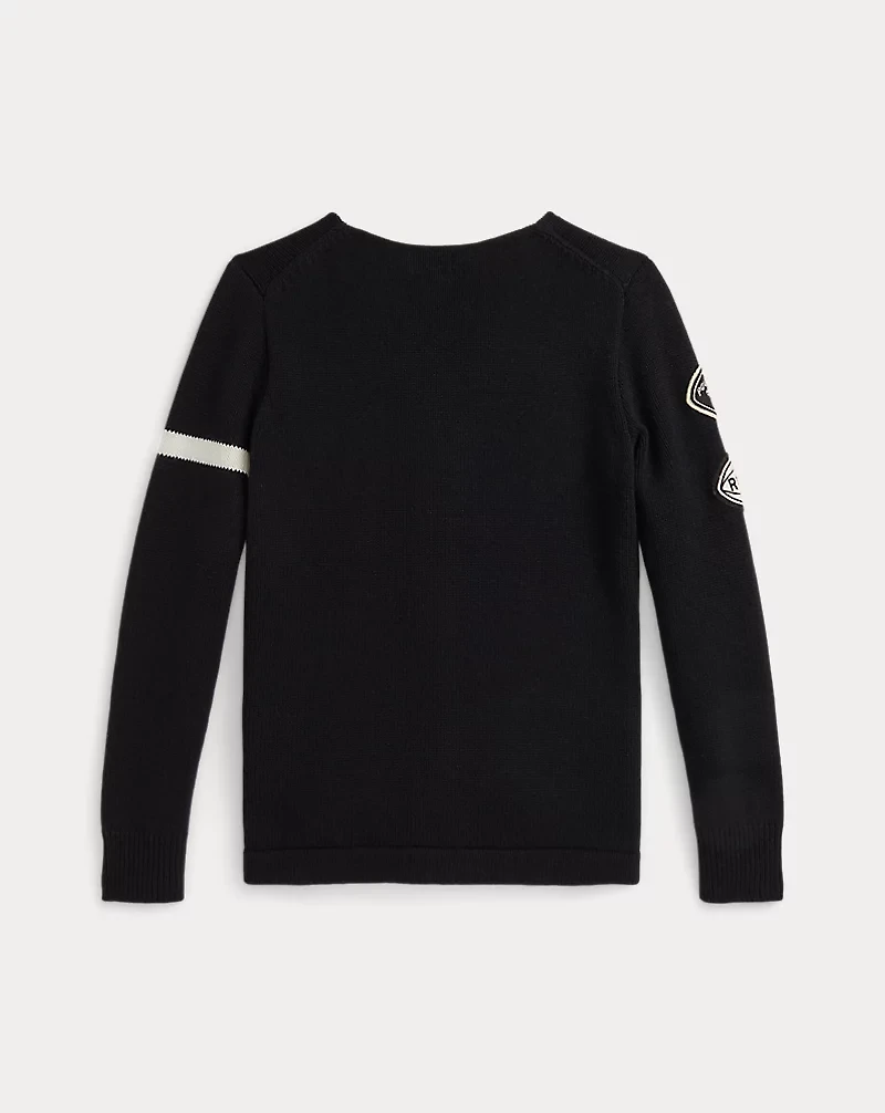 Cotton-Wool Letter Cardigan