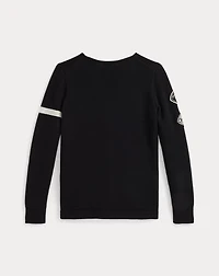Cotton-Wool Letter Cardigan