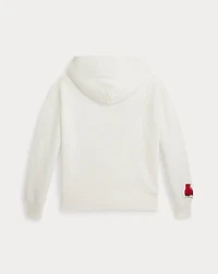 Logo Embroidered Fleece Hoodie
