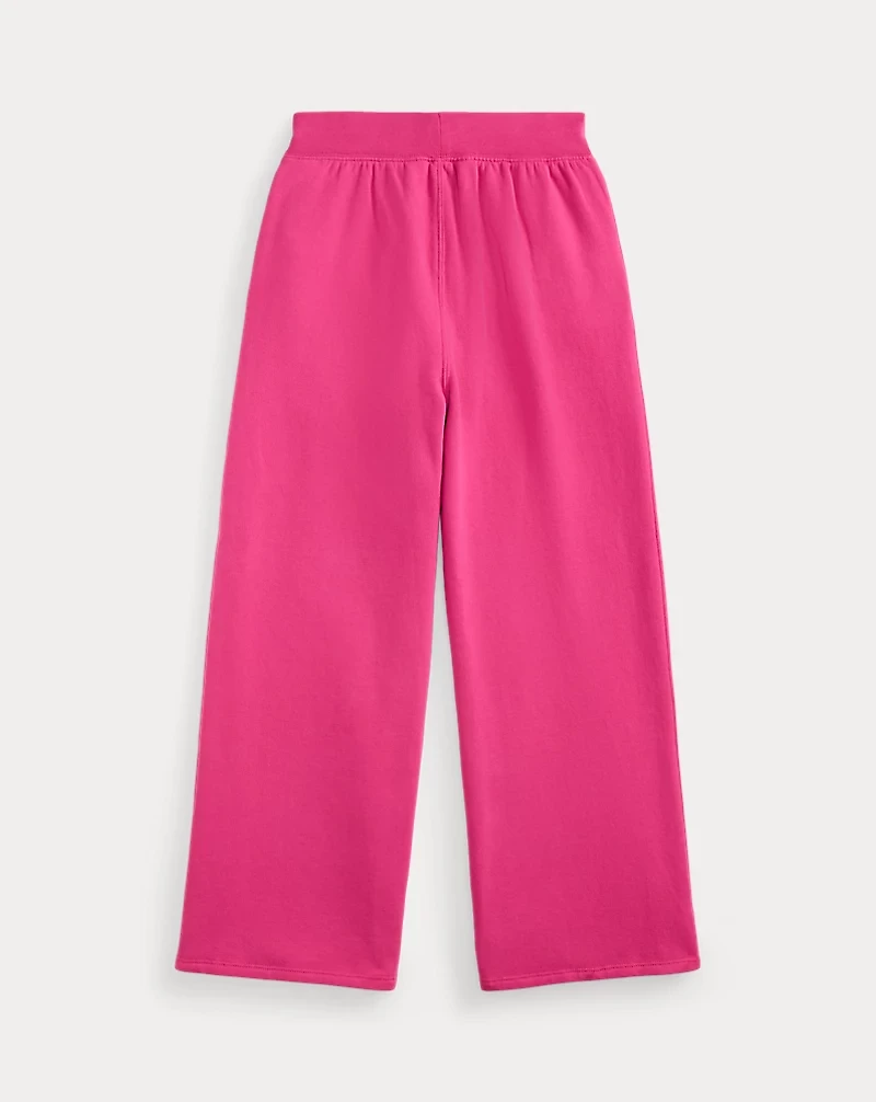 Big Pony Fleece Wide-Leg Sweatpant