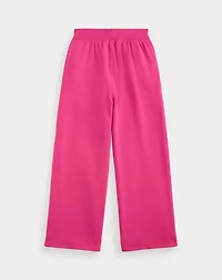 Big Pony Fleece Wide-Leg Sweatpant