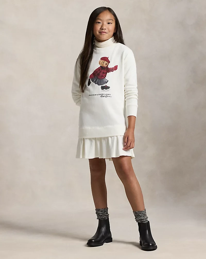 Polo Bear Fleece Dress