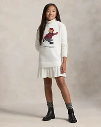 Polo Bear Fleece Dress