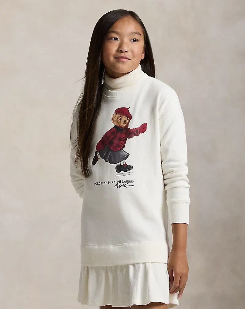 Polo Bear Fleece Dress