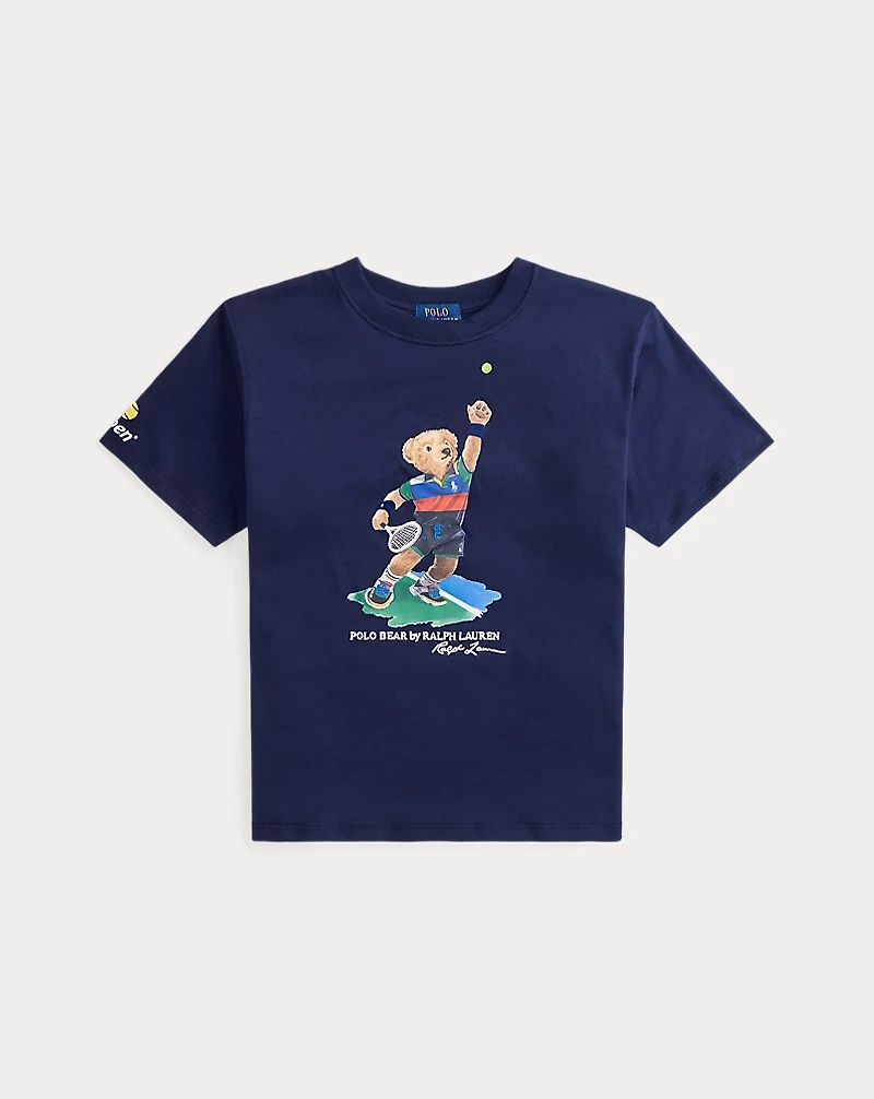US Open Polo Bear Cotton Boxy Tee