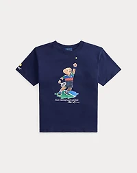 US Open Polo Bear Cotton Boxy Tee