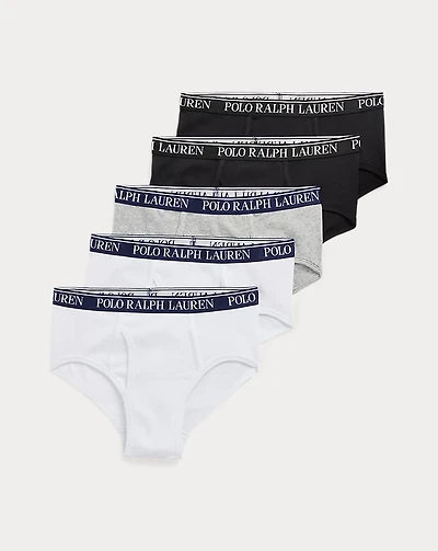 Stretch Cotton Jersey Brief 5-Pack
