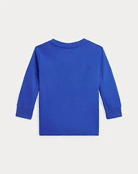 Polo Bear Cotton Long-Sleeve Tee