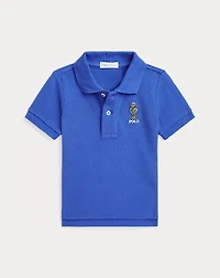 Polo Bear Cotton Mesh Shirt