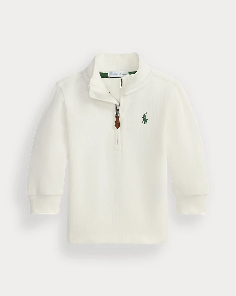 Estate-Rib Quarter-Zip Pullover
