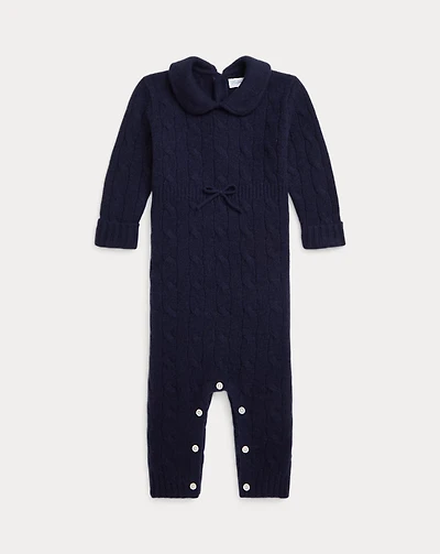 Cable-Knit Cashmere Coverall