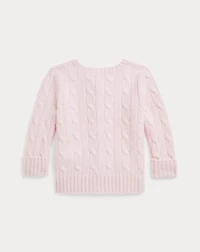 Cable-Knit Cashmere Cardigan