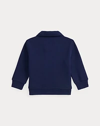 French Terry Collared Sweatshirt