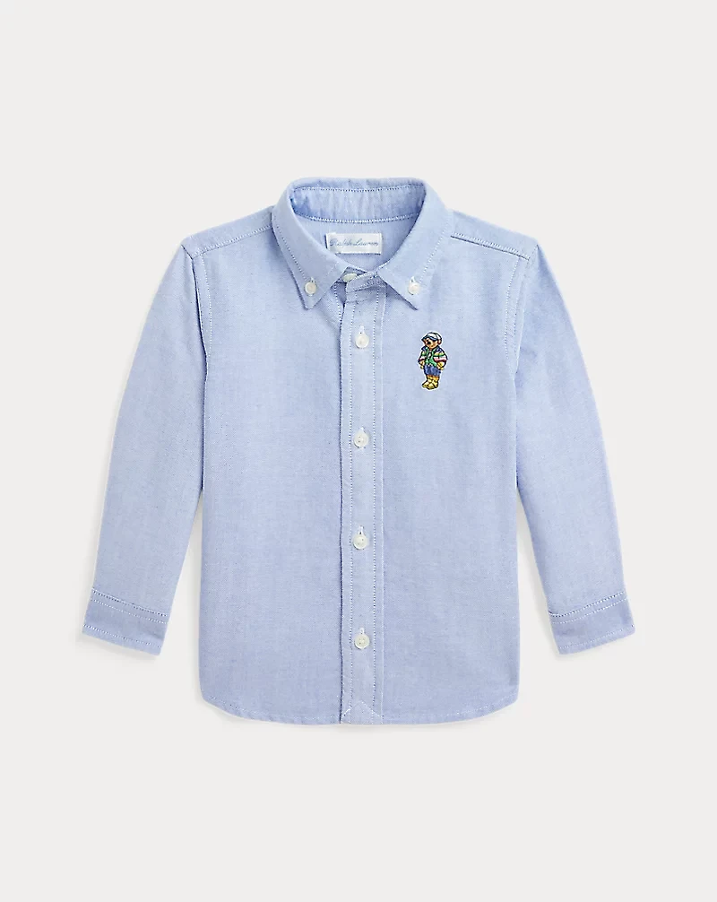 Polo Bear Cotton Oxford Shirt