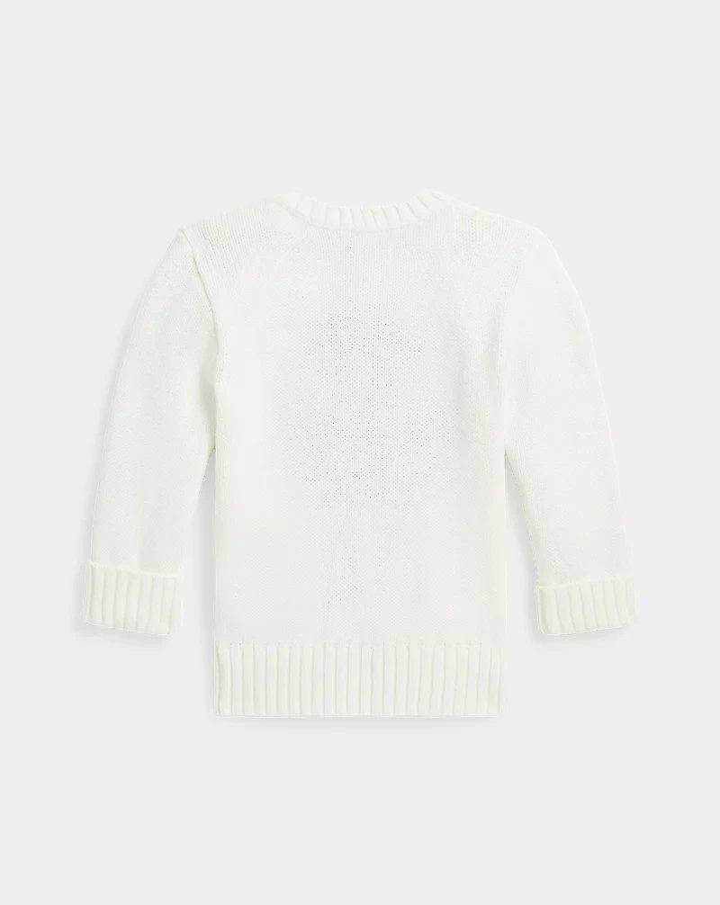 Polo Bear Cotton Sweater