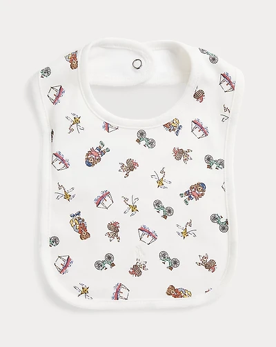 Polo Bear Cotton Interlock Bib