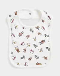 Polo Bear Cotton Interlock Bib