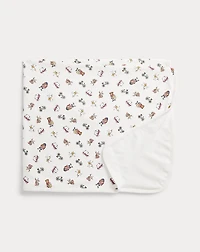 Polo Bear Cotton Interlock Blanket