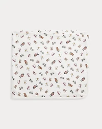 Polo Bear Cotton Interlock Blanket
