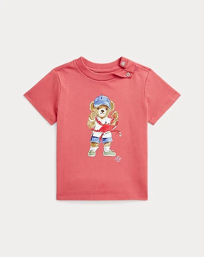 Polo Bear Cotton Jersey Tee