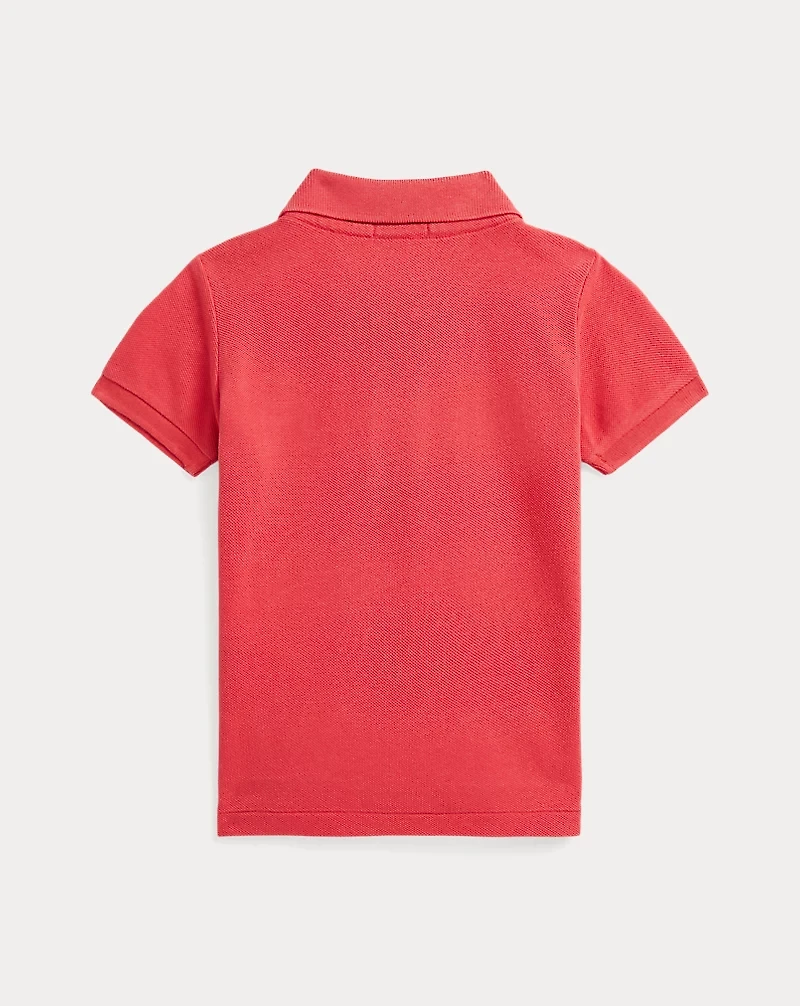 Scooter-Embroidered Cotton Polo Shirt