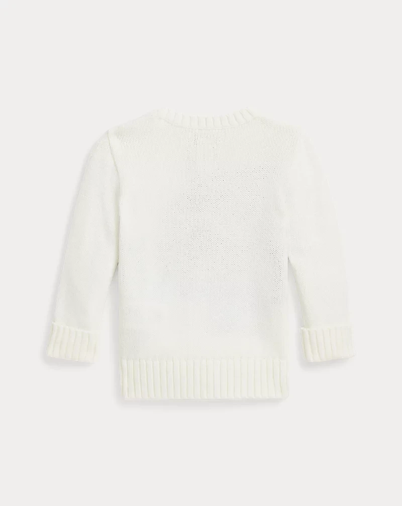 Polo Bear Cotton Sweater
